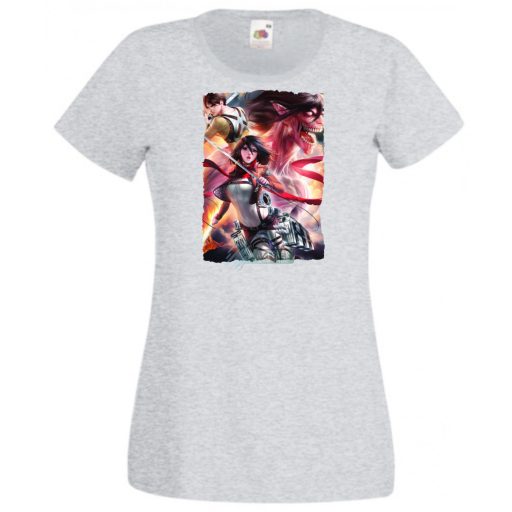 Anime fan Attack On Titan /C - női rövid ujjú póló