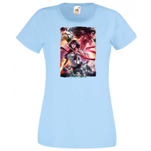 Anime fan Attack On Titan /C - női rövid ujjú póló
