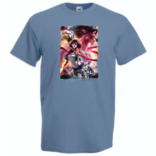 Anime fan Attack On Titan /C - férfi rövid ujjú póló