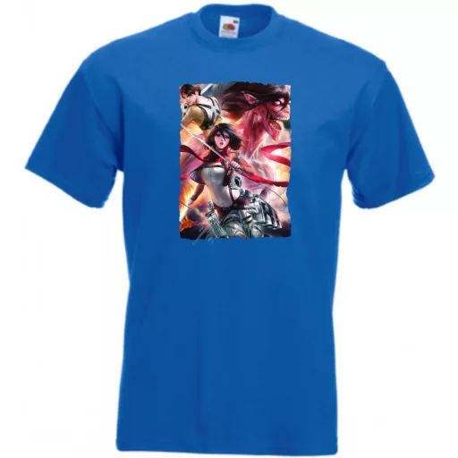 Anime fan Attack On Titan /C - férfi rövid ujjú póló