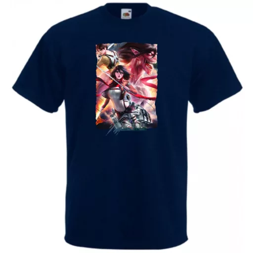 Anime fan Attack On Titan /C - férfi rövid ujjú póló