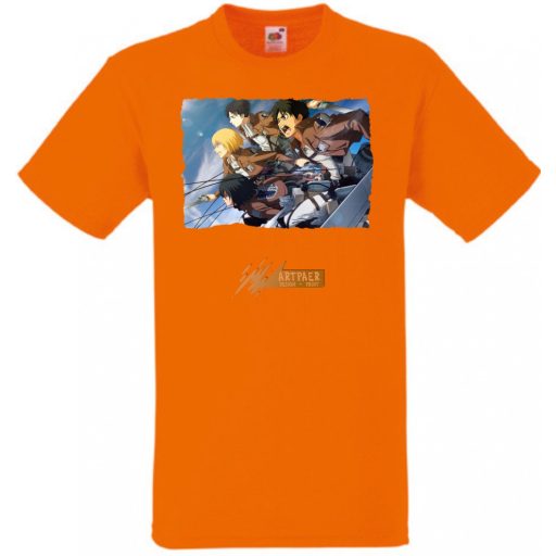 Anime fan Attack On Titan /D - gyerek rövid ujjú póló