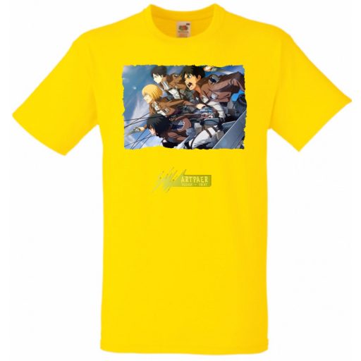 Anime fan Attack On Titan /D - gyerek rövid ujjú póló