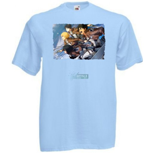 Anime fan Attack On Titan /D - gyerek rövid ujjú póló