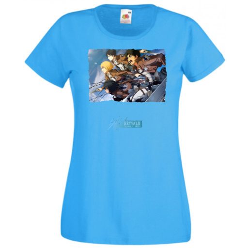 Anime fan Attack On Titan /D - női rövid ujjú póló