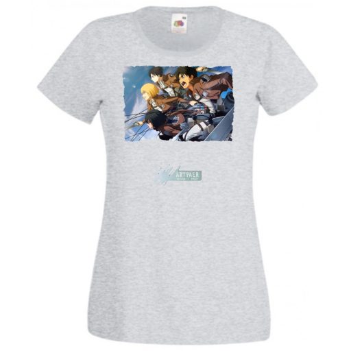 Anime fan Attack On Titan /D - női rövid ujjú póló