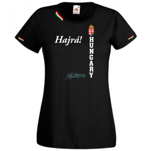 Hajrá Magyarok -A szurkolói női rövid ujjú póló