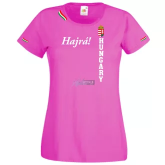 Hajrá Magyarok -A szurkolói női rövid ujjú póló