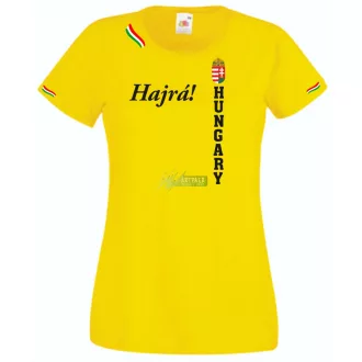 Hajrá Magyarok -A szurkolói női rövid ujjú póló