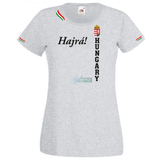 Hajrá Magyarok -A szurkolói női rövid ujjú póló