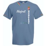 Hajrá Magyarok -A szurkolói férfi rövid ujjú póló