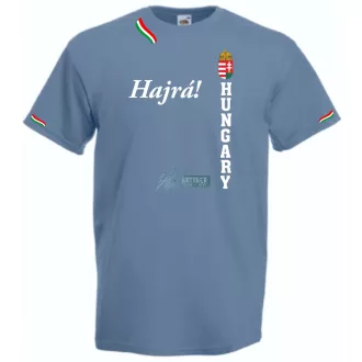 Hajrá Magyarok -A szurkolói férfi rövid ujjú póló