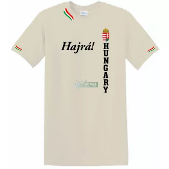Hajrá Magyarok -A szurkolói férfi rövid ujjú póló