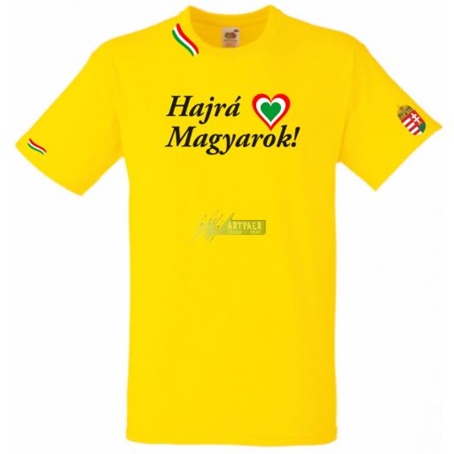 Hajrá Magyarok -B szurkolói gyerek rövid ujjú póló