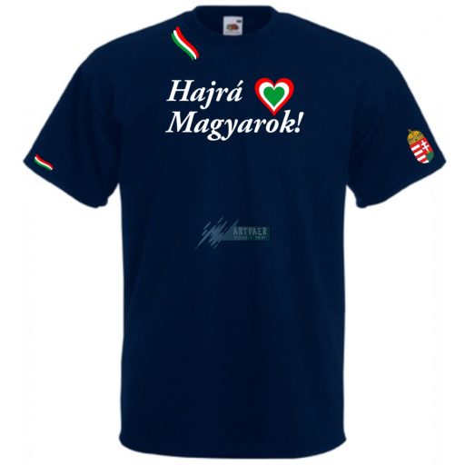 Hajrá Magyarok -B szurkolói gyerek rövid ujjú póló