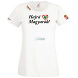 Hajrá Magyarok -B szurkolói női rövid ujjú póló