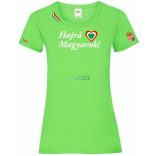 Hajrá Magyarok -B szurkolói női rövid ujjú póló