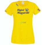 Hajrá Magyarok -B szurkolói női rövid ujjú póló