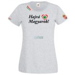 Hajrá Magyarok -B szurkolói női rövid ujjú póló