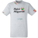 Hajrá Magyarok -B szurkolói férfi rövid ujjú póló