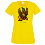 SAS Amerikai zászlóval női rövid ujjú póló