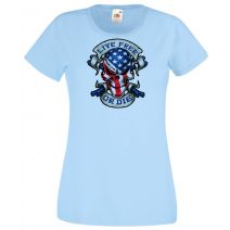 Koponya, csontváz női póló