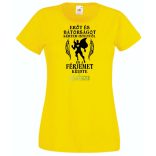 Erőt és Bátorságot kértem Istentől ... férjemet női rövid ujjú póló