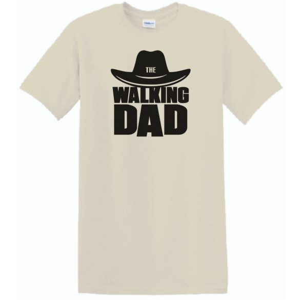 Walking Dad kalapos férfi rövid ujjú póló