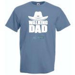 Walking Dad kalapos férfi rövid ujjú póló