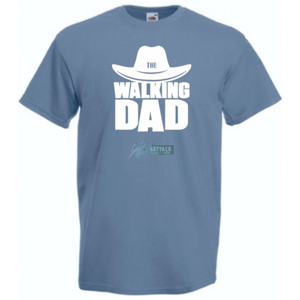 Walking Dad kalapos férfi rövid ujjú póló