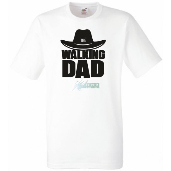 Walking Dad kalapos férfi rövid ujjú póló
