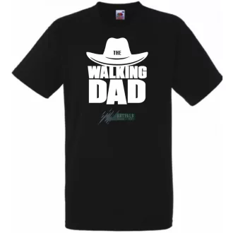 Walking Dad kalapos férfi rövid ujjú póló