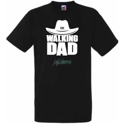 Walking Dad kalapos férfi rövid ujjú póló