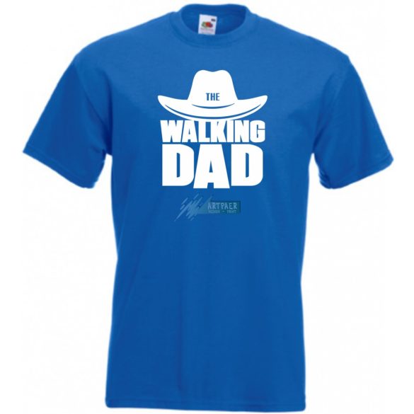 Walking Dad kalapos férfi rövid ujjú póló