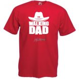 Walking Dad kalapos férfi rövid ujjú póló