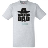 Walking Dad kalapos férfi rövid ujjú póló