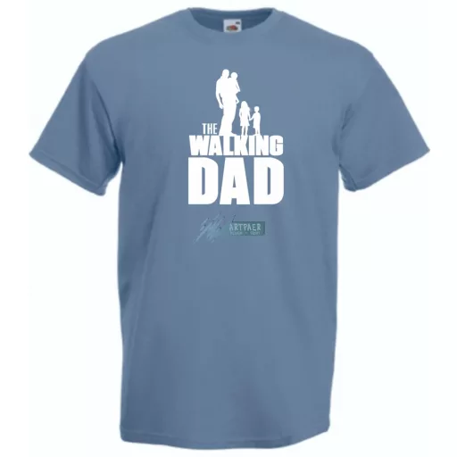 Walking Dad - Sétáló család férfi rövid ujjú póló