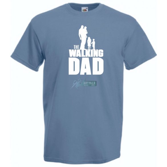 Walking Dad - Sétáló család férfi rövid ujjú póló