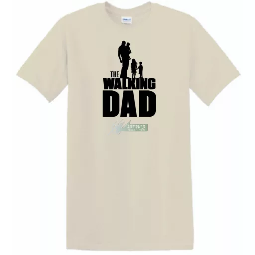 Walking Dad - Sétáló család férfi rövid ujjú póló