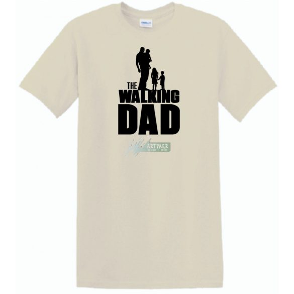 Walking Dad - Sétáló család férfi rövid ujjú póló