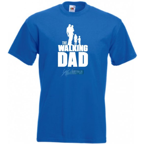Walking Dad - Sétáló család férfi rövid ujjú póló