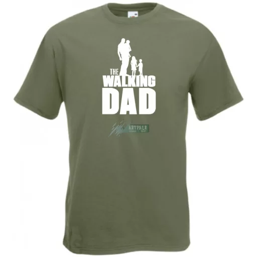Walking Dad - Sétáló család férfi rövid ujjú póló