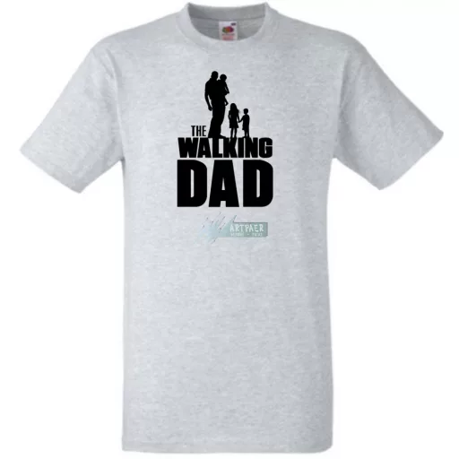 Walking Dad - Sétáló család férfi rövid ujjú póló