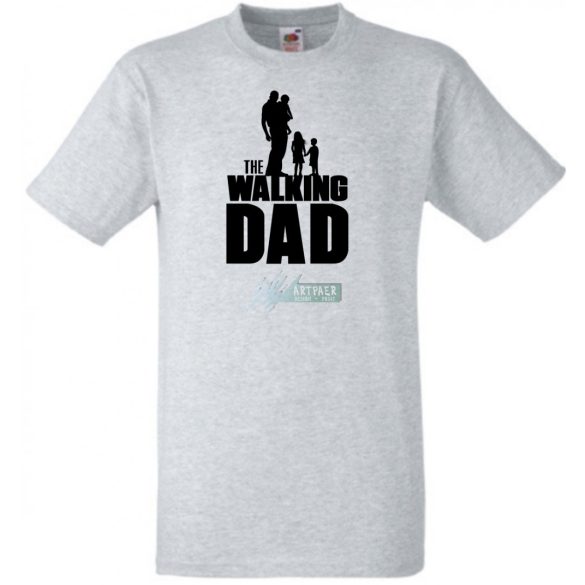 Walking Dad - Sétáló család férfi rövid ujjú póló