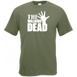   Kitárt kéz - Walking Dead stílus férfi rövid ujjú póló