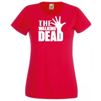 Kitárt kéz- Walking Dead stílus női rövid ujjú póló