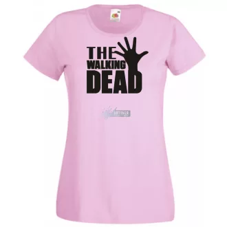 Kitárt kéz- Walking Dead stílus női rövid ujjú póló