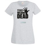 Kitárt kéz- Walking Dead stílus női rövid ujjú póló