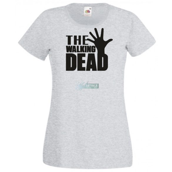 Kitárt kéz- Walking Dead stílus női rövid ujjú póló