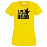 Kitárt kéz- Walking Dead stílus női rövid ujjú póló
